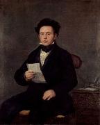 Francisco de Goya Portrat des Juan Bautista de Muguiro oil painting artist